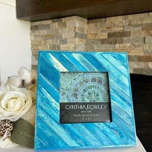 NWOT-Cynthia Rowley Blue Photo Frame